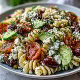 Summer Greek Pasta Olives Feta