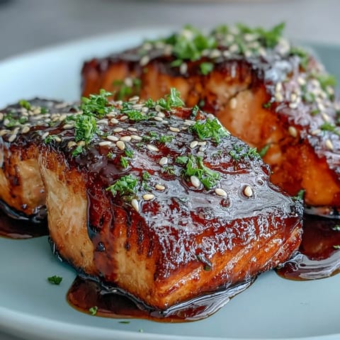 A finished plate of Maple Soy Glazed Salmon features tender fish, bright broccoli, snap peas, and lime wedges for a perfect weeknight meal.
