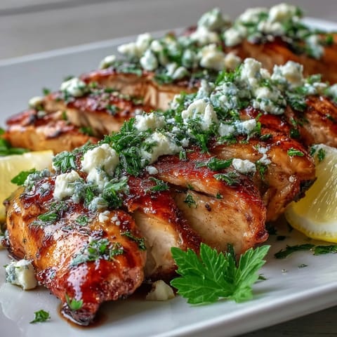 Greek Chicken with Lemon Feta