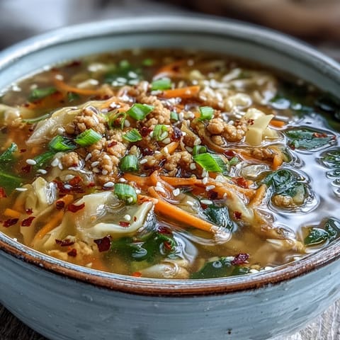 One-Pot Egg Roll Soup