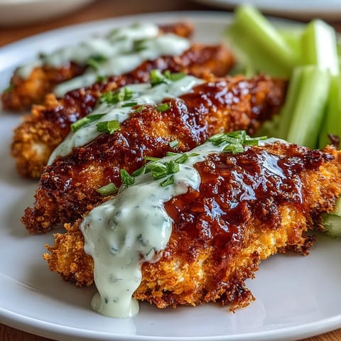Keto Buffalo Chicken Tenders