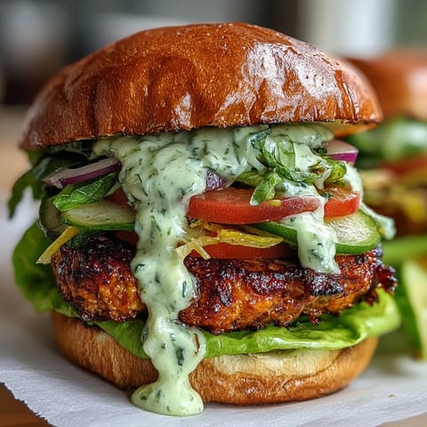 Lightened-Up Turkey Burger Wraps