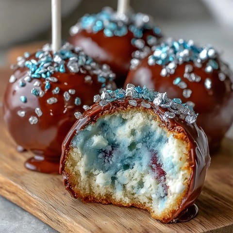 Pisces Galaxy Cake Pops