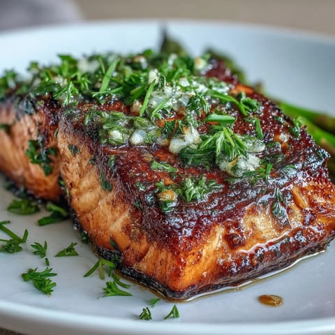 Herb Roasted Salmon Asparagus