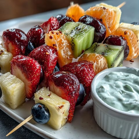St Patricks Day Rainbow Fruit