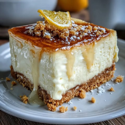 Creamy limoncello cheesecake bars with buttery graham cracker crust and fresh lemon zest topping.