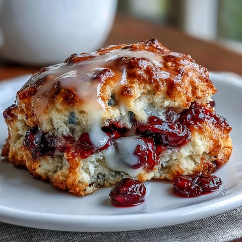 Freshly baked sourdough scones bursting with plump blueberries and fragrant lemon, golden on top with a tender crumb inside.  