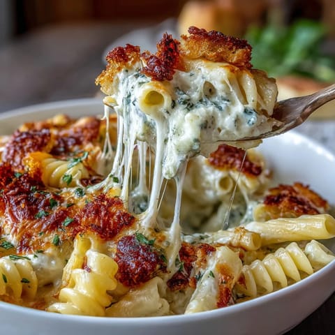 One-Pot Cheesy Pasta Bake