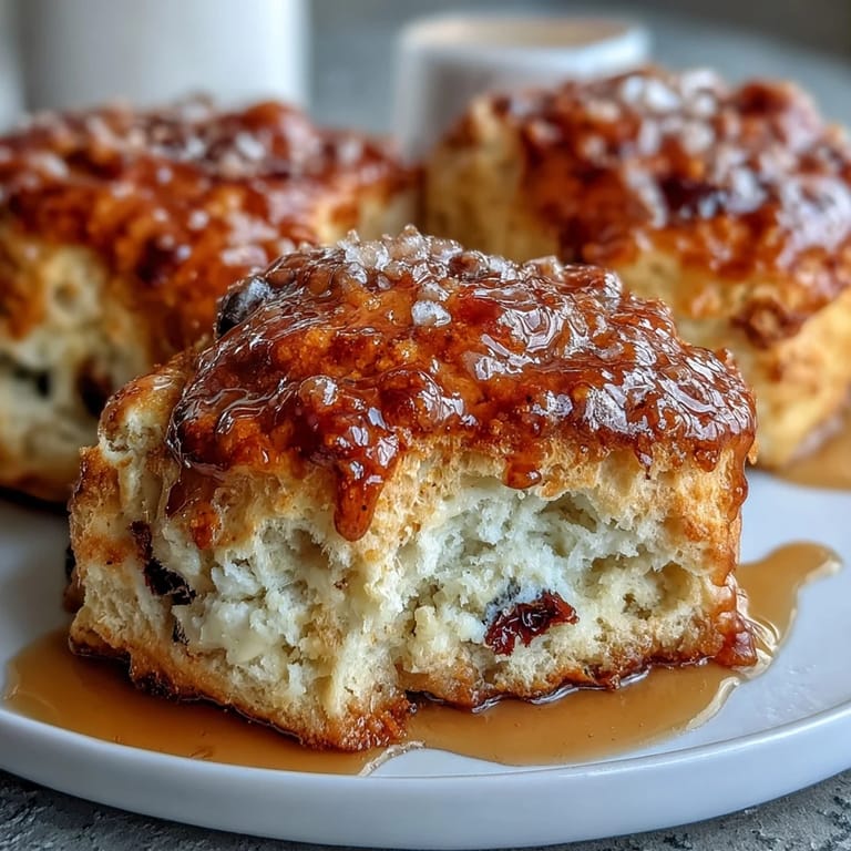 Homemade blueberry lemon scones made with tangy sourdough discard, topped with coarse sugar for a sweet, crunchy finish.