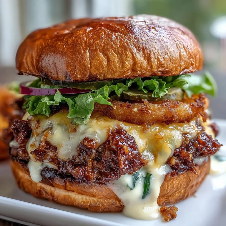 Perfectly toasted brioche buns hold these amazing Memorial Day smash burger sliders.