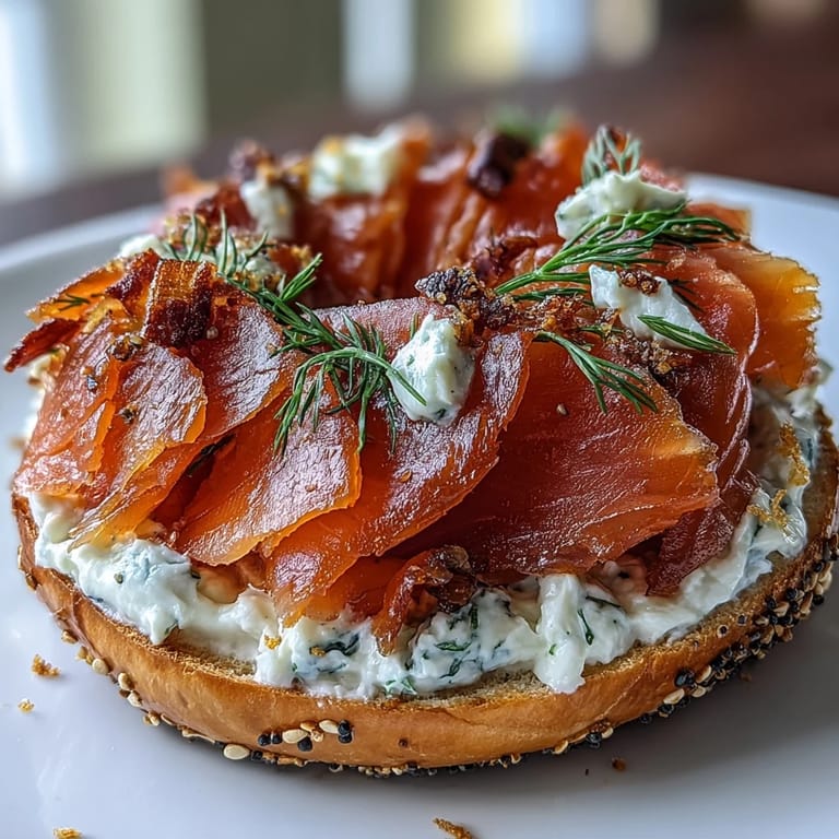 An abundant smoked salmon bagel board perfect for a celebratory American brunch gathering.
