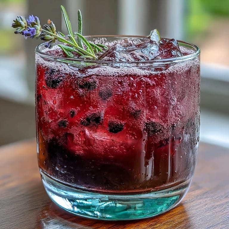 Enjoy this easy blackberry lavender lemonade fizz, bubbly and refreshing.